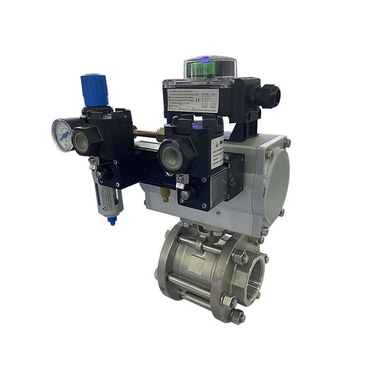Pneumatic Female Thread FNPT Ball Valve