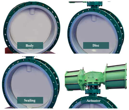 Pneumatic Butterfly Valve Pneumatic Butterfly Valve