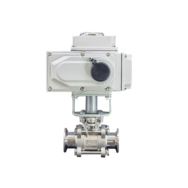 CF8 Tri-clamp Sanitary Floating Ball Valve