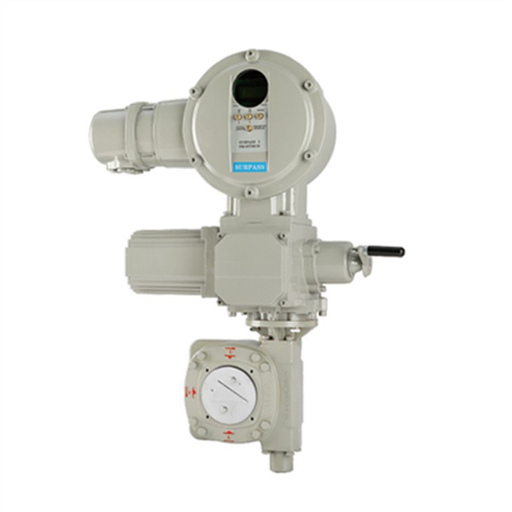 Directly Mounted Gearbox Plus Multi-turn Equal Part-turn Electric Actuator