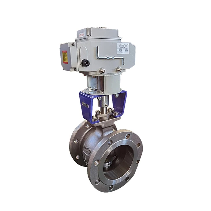 DN150 Electric Metal Sealing Ball Valve