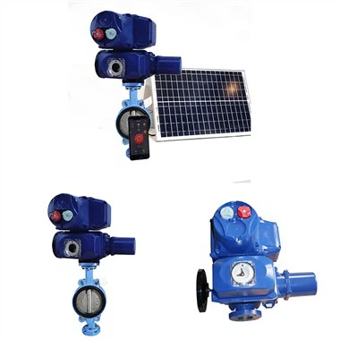 Actuador eléctrico de giro parcial con control remoto inalámbrico inteligente 4g 220V 380V