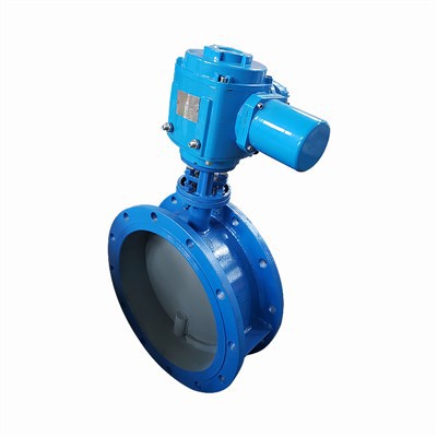 Válvula de mariposa de ventilación de sellado de metal eléctrico DN500