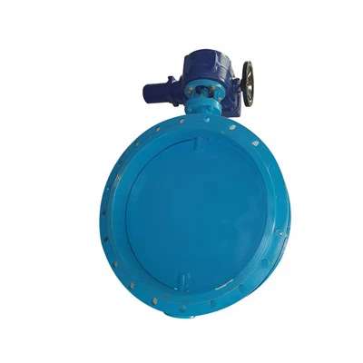 Válvula de mariposa de ventilación de acero inoxidable con brida eléctrica