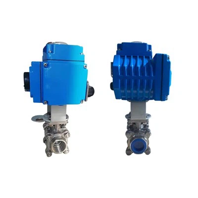 Válvula de bola roscada eléctrica Q911F-16P DN50