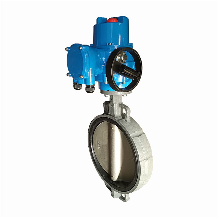 Modulated Actuator WCB A216 Butterfly Valve
