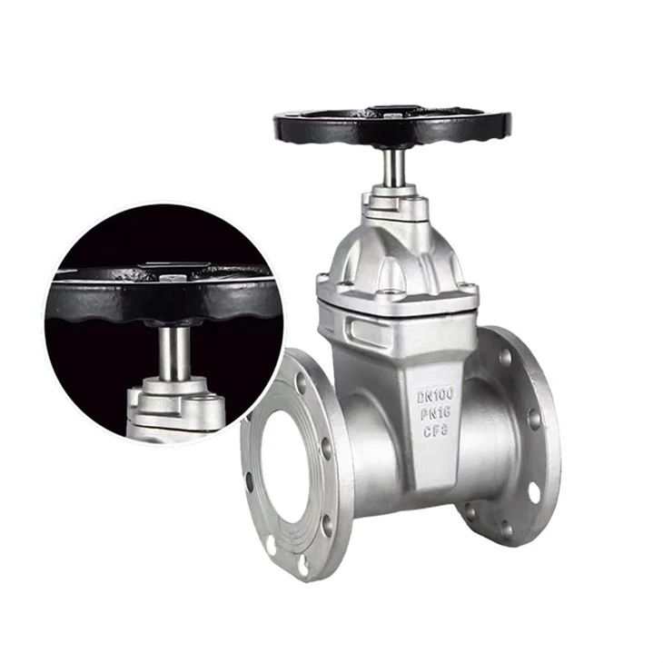 Stainless Steel Non Rising Stem Manual Gate Valve